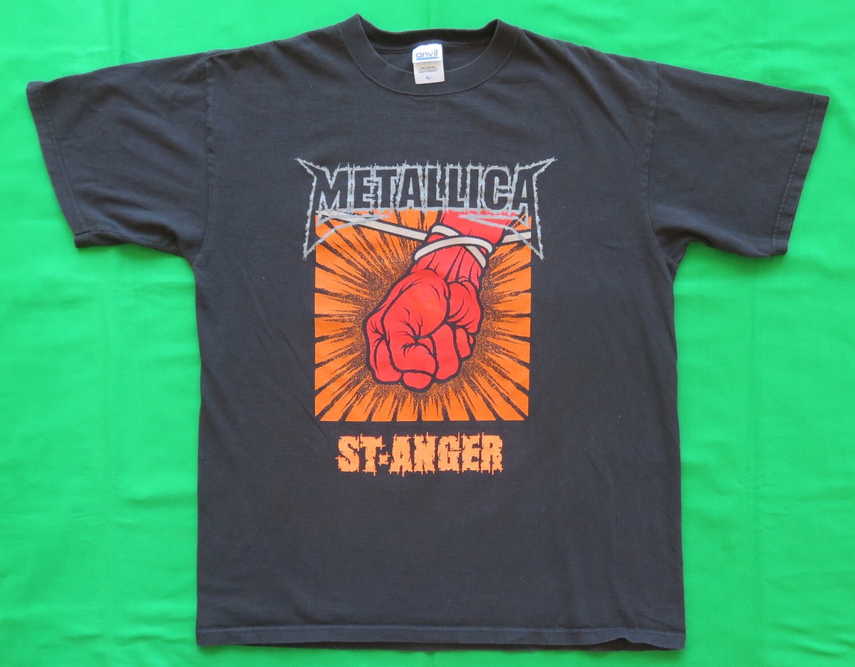 メタリカ ビンテージST. ANGER Tシャツ 2003年ツアー XL 【公式通販】