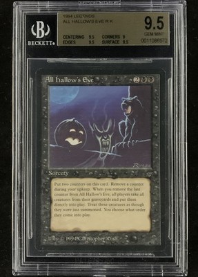 ALL HALLOW'S EVE (BGS GRADED 9.5 #0011086572) Legends LEG Magic
