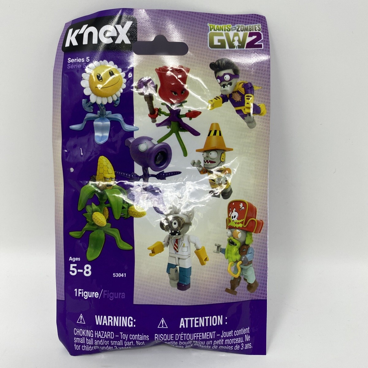 Knex Series 5 Plants vs Zombies Blind Bags New | eBay
