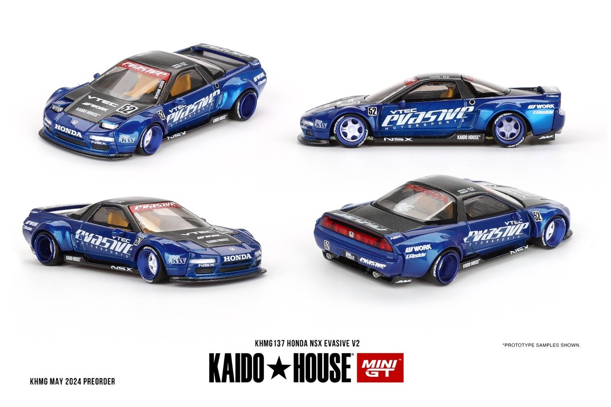 Mini GT x Kaido House 1:64 Honda NSX Evasive V2 KHMG137 | eBay