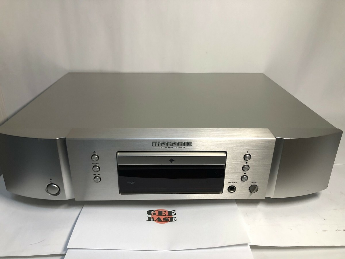 Marantz CD5005 CD Player Silver Gold AC 100v Tested Free Shipping