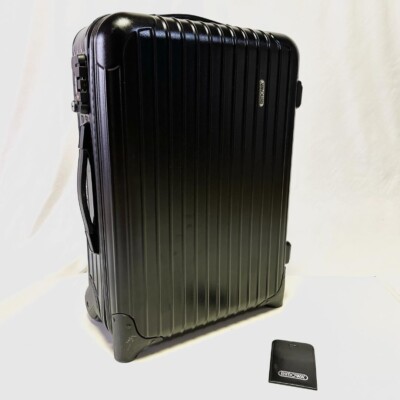 Rimowa Salsa 33L Black 2-wheels Carry Case Suitcase | eBay