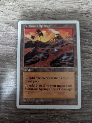 MTG (英)硫黄泉 / Sulfurous Springs【5ED】 Amazon.co.jp: マジックザ