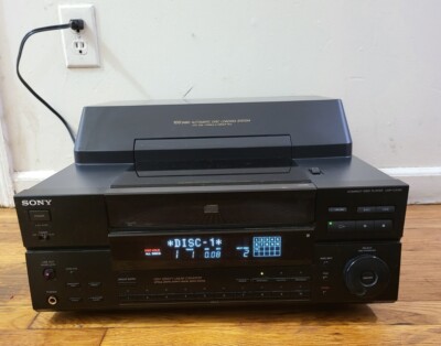 Sony CDP-CX100 Disc Player-Tested Works Great | eBay