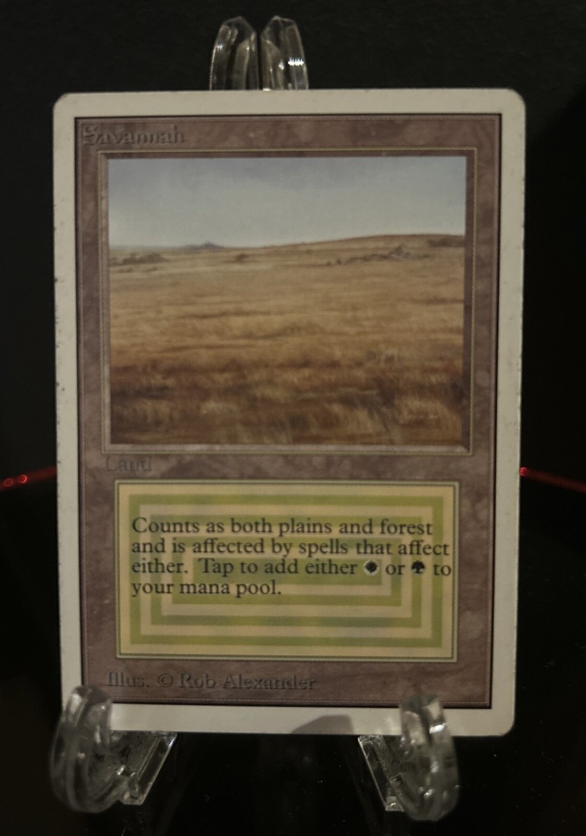 MTG』デュアルランド ドイツ語 savannah MTG』デュアルランド ドイツ語