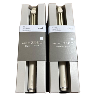 MITSUBISHI PENCIL uniball ZENTO Signature Model Gold Silver Black