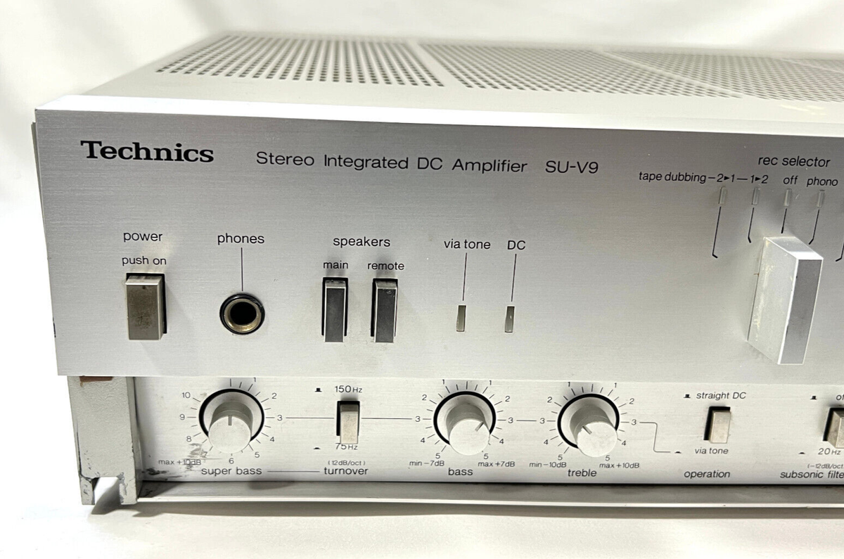 Technics SU-V9 Integrated Amplifier *Power Tested Only* AS-IS READ