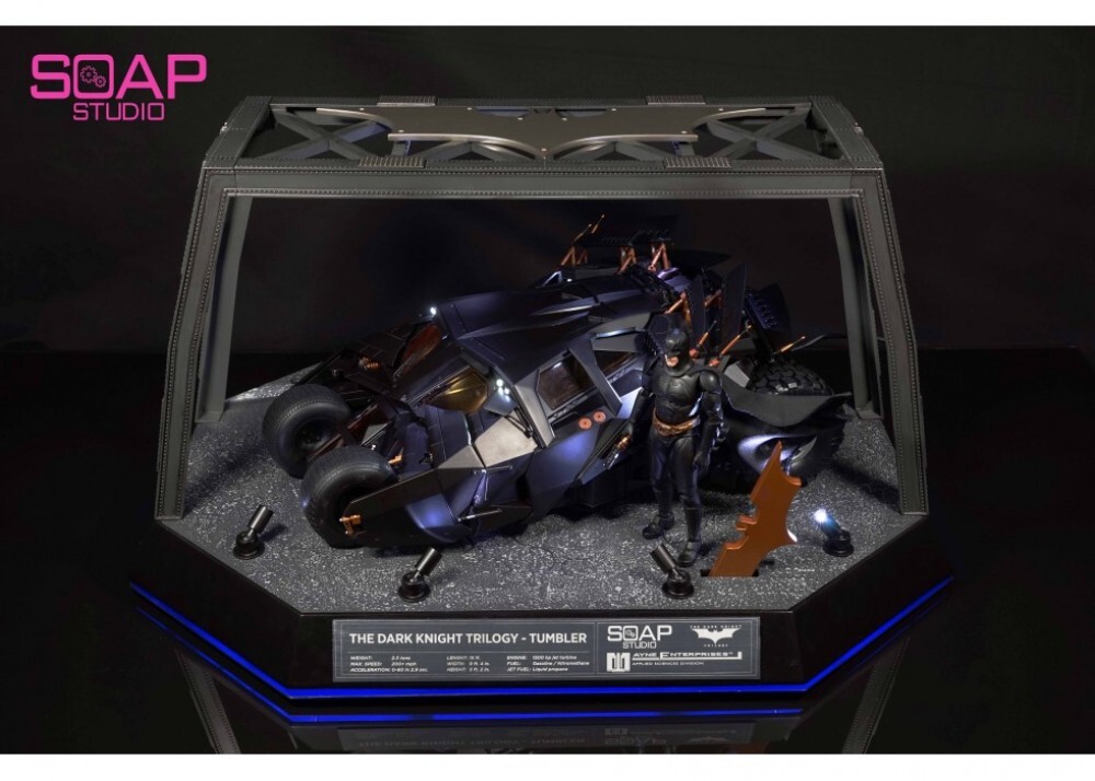 Soap Studio 1/12 RC Batmobile Tumbler DX Pack Batman The Dark