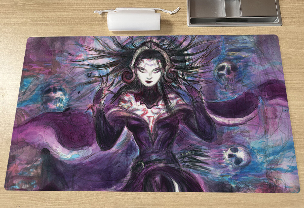 喪心 プレイマット / Cast Down Playmat Liliana 喪心 プレイマット
