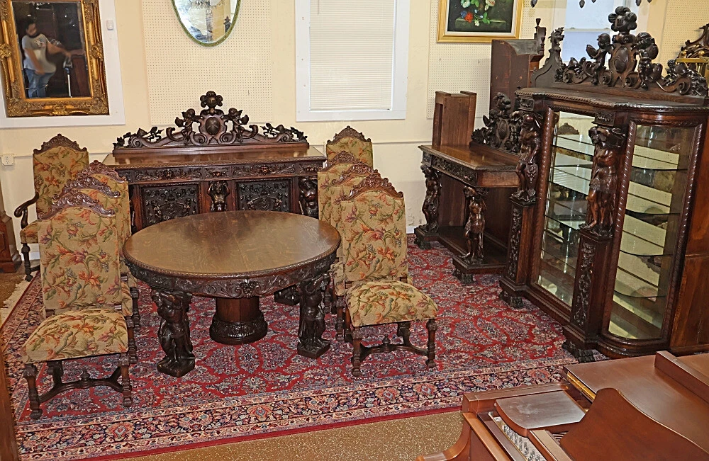 Antique Dining Sets for sale | eBay