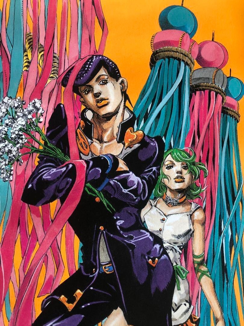 JoJo's Bizarre Adventure Exhibition 2012 Poster Scity Morio Town