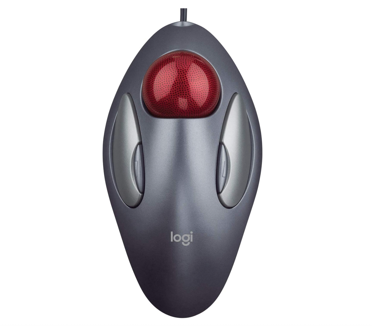 NEW T-BC21 Logitech Trackman Marble Mouse USB Wired 4-button