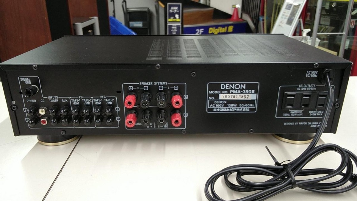 ☆DENON PMA-390II完動品 完動品 DENON PMA－390Ⅱ 【動作品 美