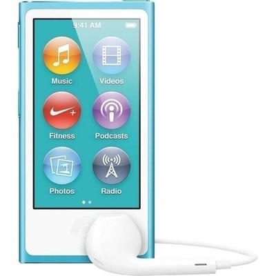 Apple iPod nano 7th Generation Blue (16 GB) - Refurbished - Very