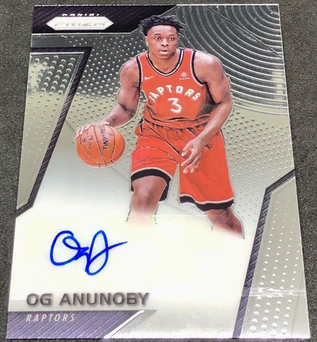nbaカード OG anunoby next day autograph RC OG ANUNOBY 17-18 Panini