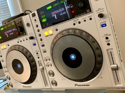 PAIR X2 Pioneer CDJ-850-W Limited White DJ Multi Player Digital