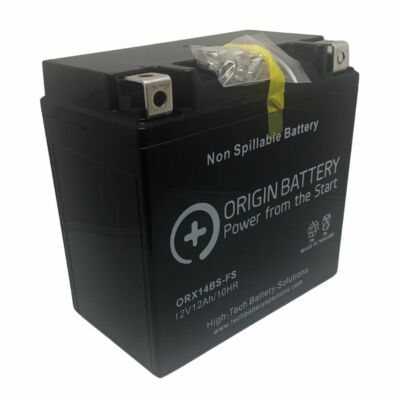 Kawasaki Ninja ZX-14R ZX-12R AGM Battery Replacement - Sealed 12V