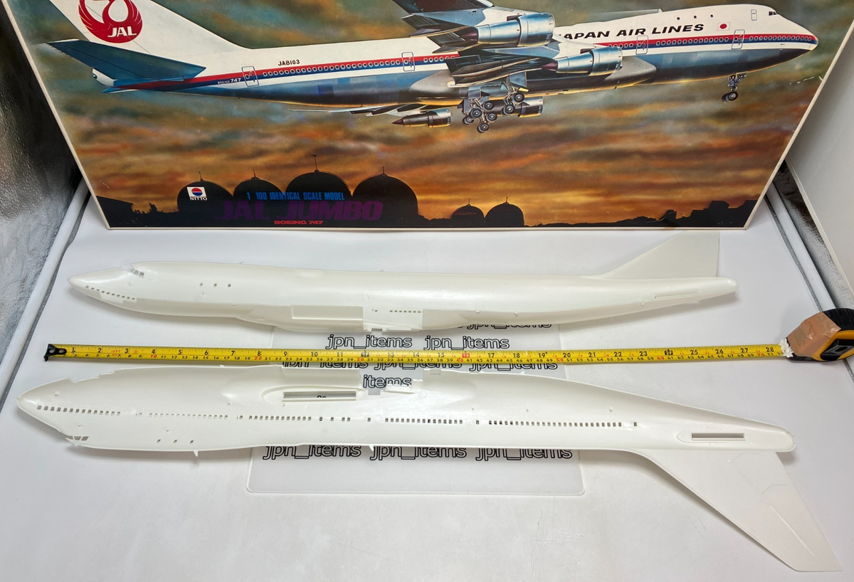 ボーイング747ジャンボ 1⁄100 Nitto 1⁄100 BOEING 747 JAL Japan Air