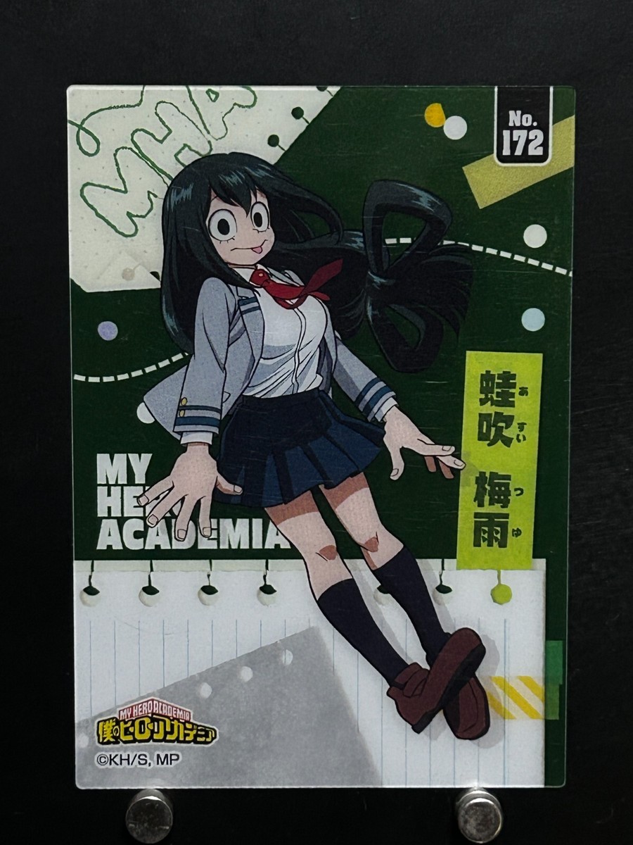 Tsuyu Asui Froppy My Hero Academia Clear Card #172 ENSKY Anime
