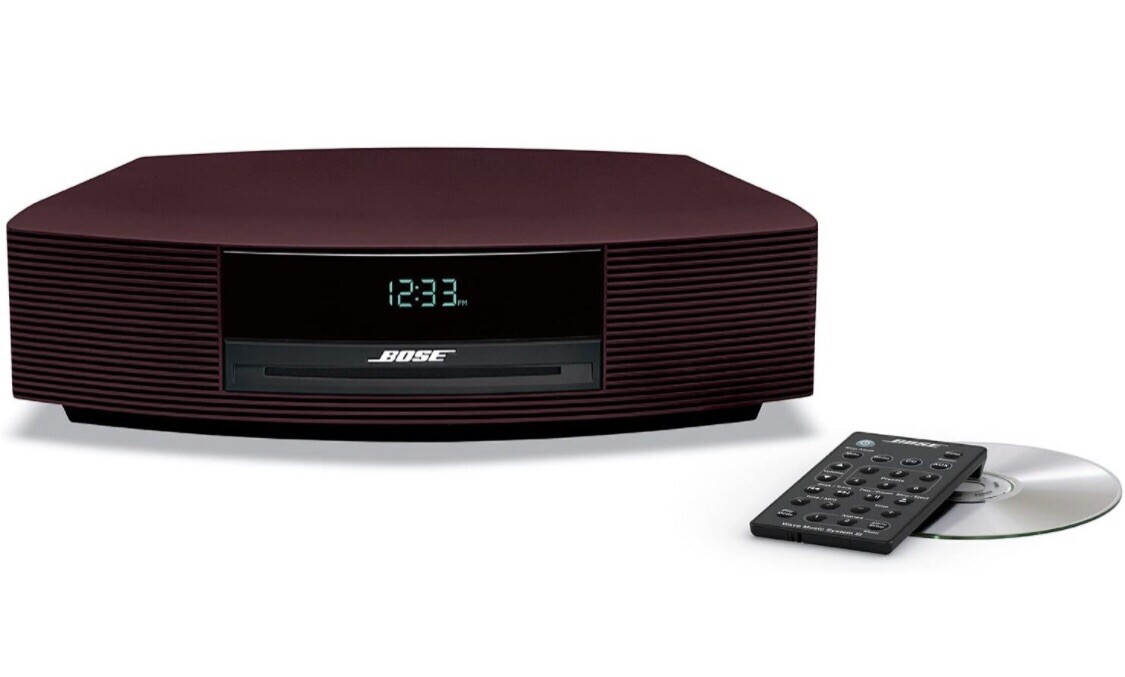 Bose Wave Music System III Limited Edition Burgundy /Touch Panel