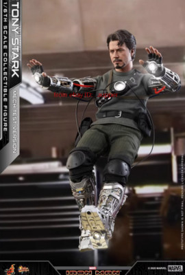Hot Toys Mms581 1/6 Iron Man Tony Stark Mech Test Ver. Normal Ver
