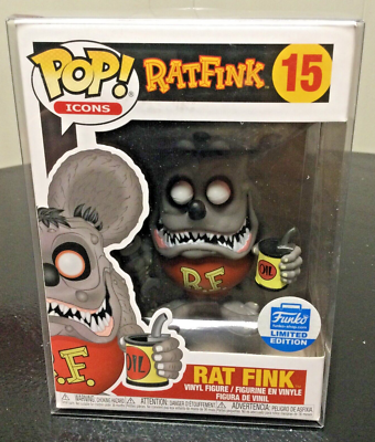 Rat Fink Funko Pop! #15 Icons Limited Edition Exclusive Brand New