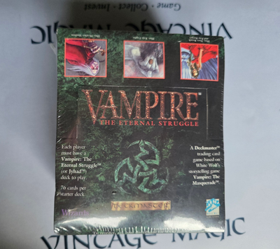 未開封ボックス Vampire the Eternal Struggle 未開封ボックス Vampire