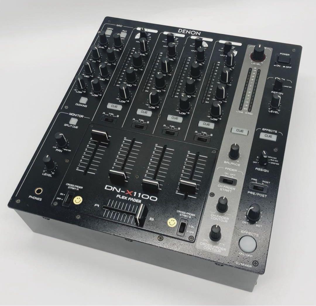 DENON DN-X1100 動作確認済み 送料込み DJミキサー 美品 DENON DN-X1100 DJ