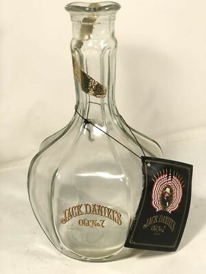 Vintage Jack Daniels Old No 7 Glass Decanter - No Top | eBay