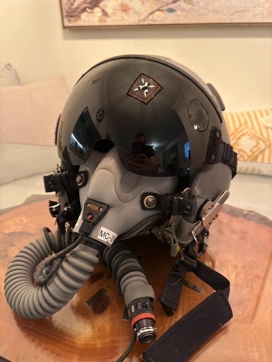 米軍 HGU-55 ヘルメット用 MBU-20 レーザーバイザー ゴールド Flight