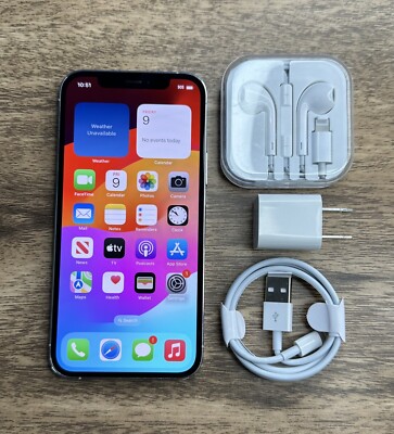 Apple iPhone 12 Pro Max - 512GB - Silver (Factory Unlocked