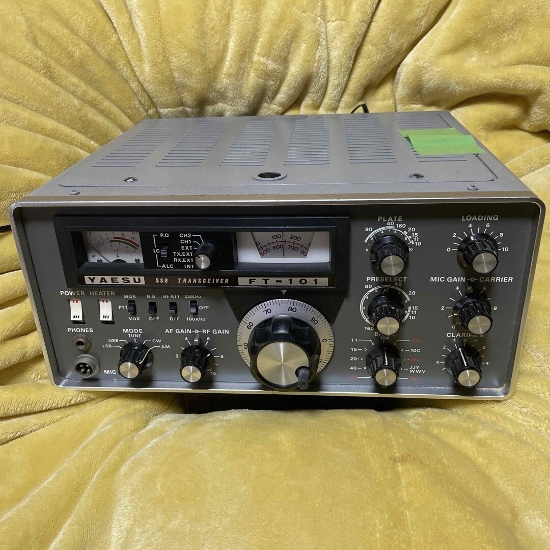 YAESU FT-101ZD HF SSBトランシーバーYAESU HF SSB トランシーバー