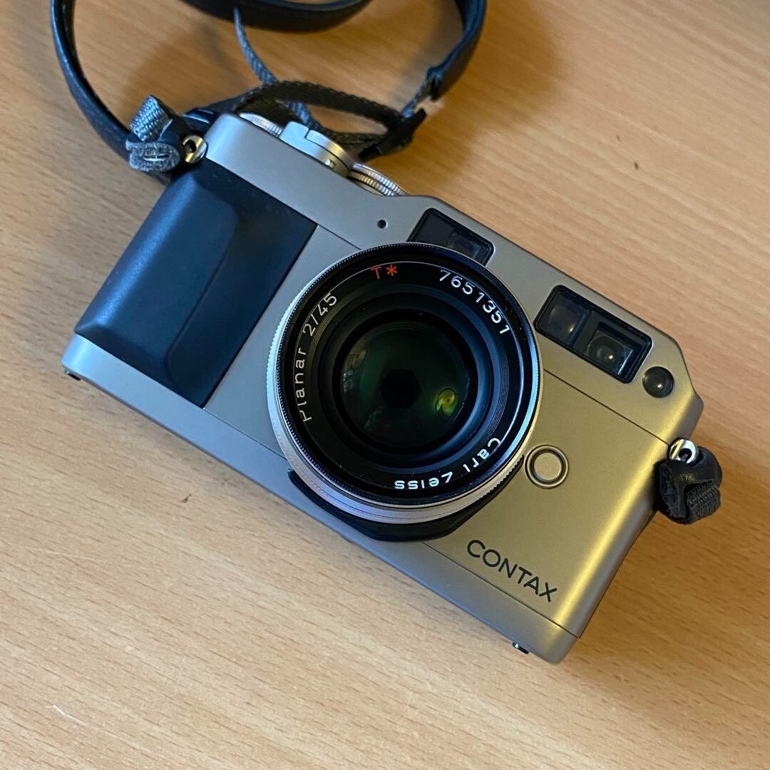 Contax G1 / Planar T 45mm F2 Film Camera Set Carl Zeiss Planar