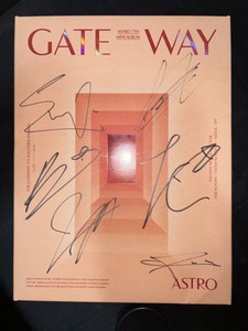 ASTRO GATE WAY 全員直筆サイン astro GATE WAY アルバム 全員 直筆
