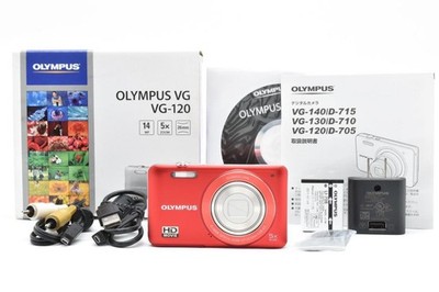 Olympus VG-120 Compact Digital Camera Red 14 MP from Japan | eBay