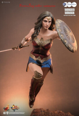 Perfect Hot Toys 1/6 Mms698 Wonder Woman Warner'S 100th
