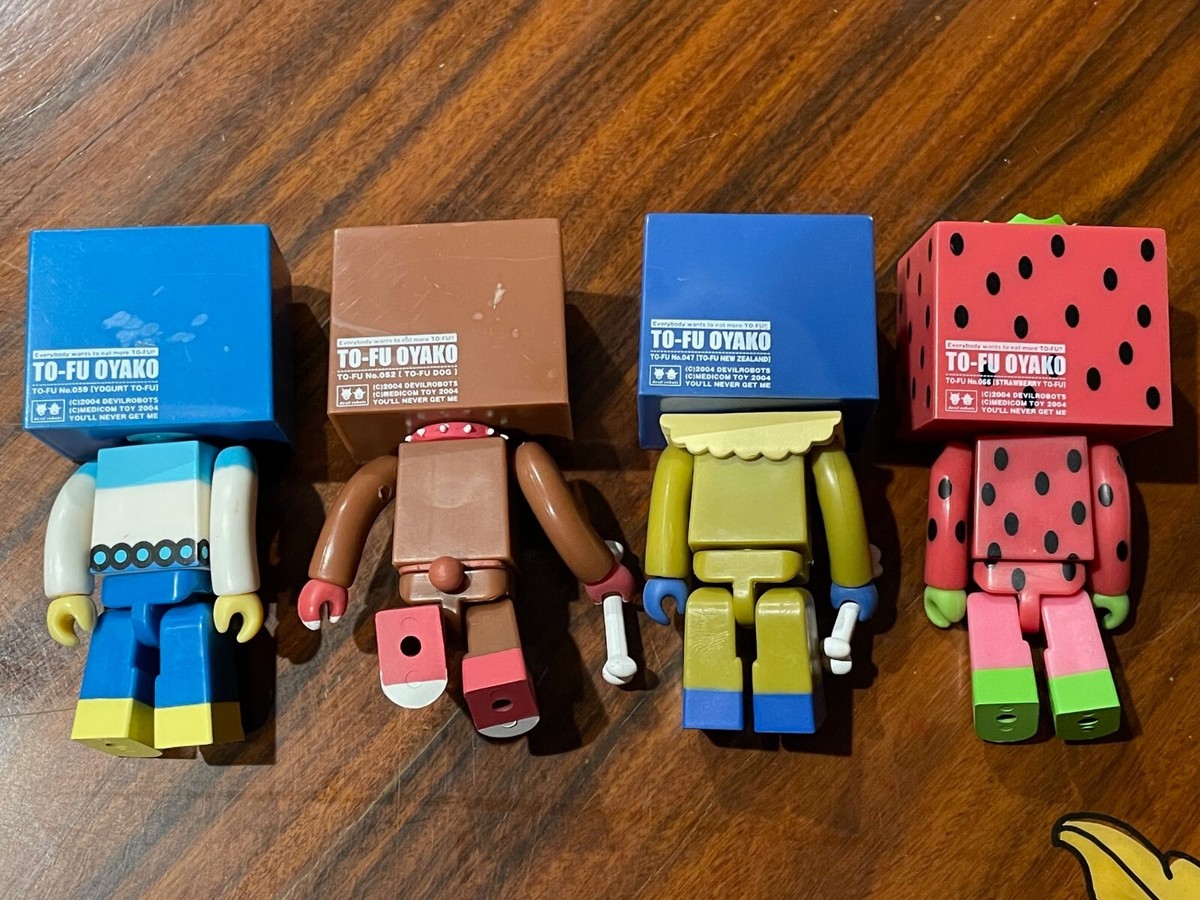 Medicom Toy KUBRICK TO FU SERIES 6 Set of 4 Figure Tofu | eBay