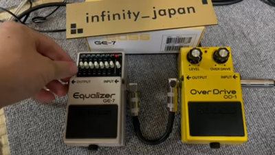 BOSS OD-3 Overdrive & GE-7 Equalizer セット BOSS OD-3 Overdrive
