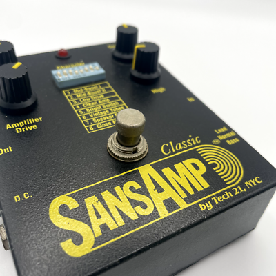 Tech 21 SansAmp Classic 旧型 Tech 21's SansAmp Classic – Vintage
