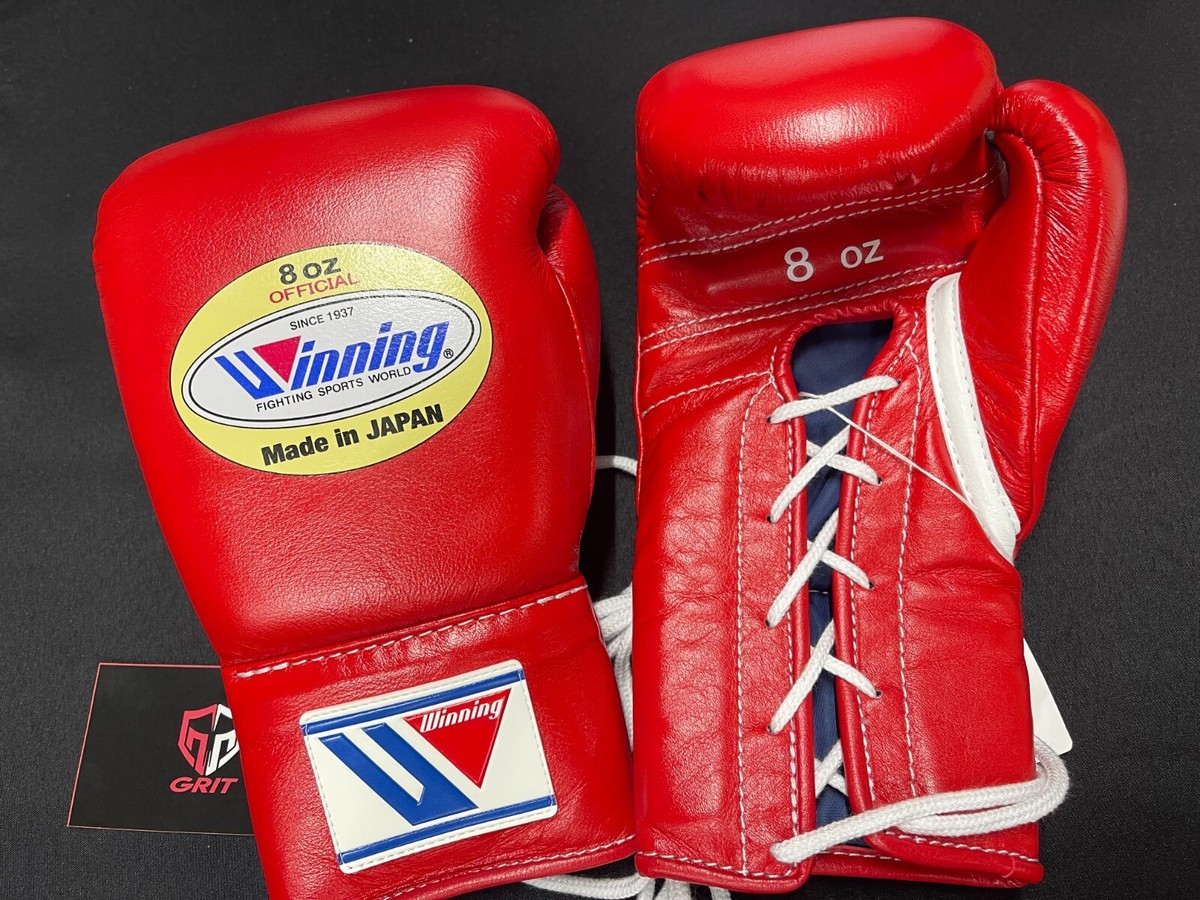 モ*ロ様 Winning ボクシンググローブ 8oz レッド 箱あり Winning