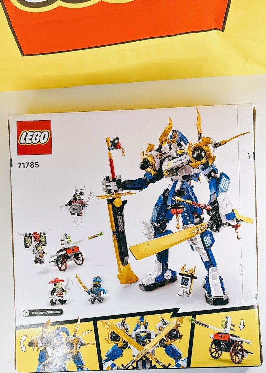 LEGO 71785 Ninjago Jays Titan Mech Factory Shield New 673419373821