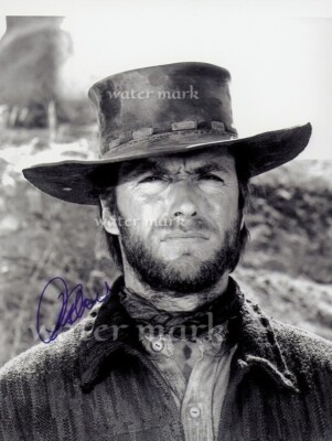 ClintEastwood 直筆サイン入り写真 ハリウッド俳優 認証書付き レア