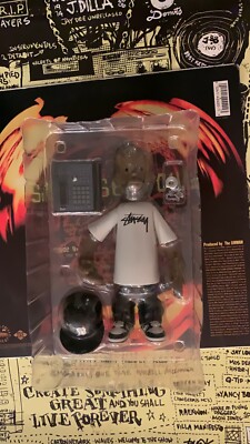 J DILLA × STUSSY(白） フィギュア 2体セット J DILLA × STUSSY(白