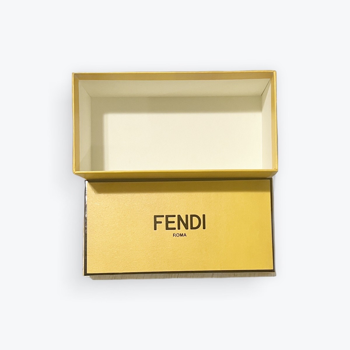 FENDI Roma Yellow Empty Box | eBay