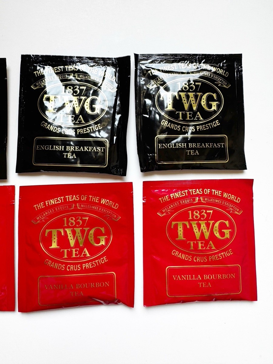 TWG Tea 10 Individual Teabags Singapore Breakfast Vanilla Bourbon