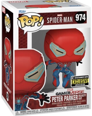 Funko Pop! Gamerverse Spider-Man 2 Peter Parker Velocity #974 IN