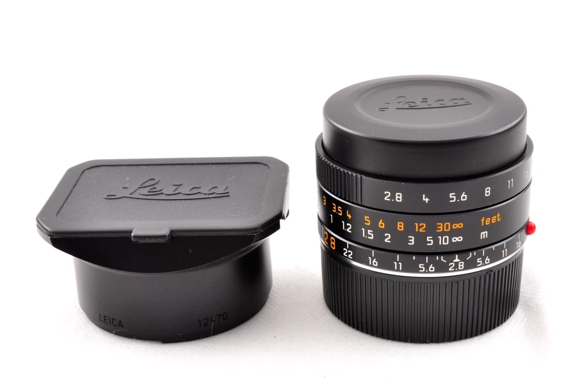 Leica ELMARIT-M 28mm Focal Camera Lenses for sale | eBay