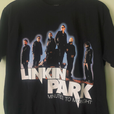 rare Linkin Park Minutes to Midnight t-Shirt Men's XL band tee