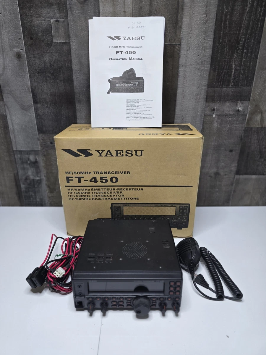 Yaesu Ft 450 for sale - eBay