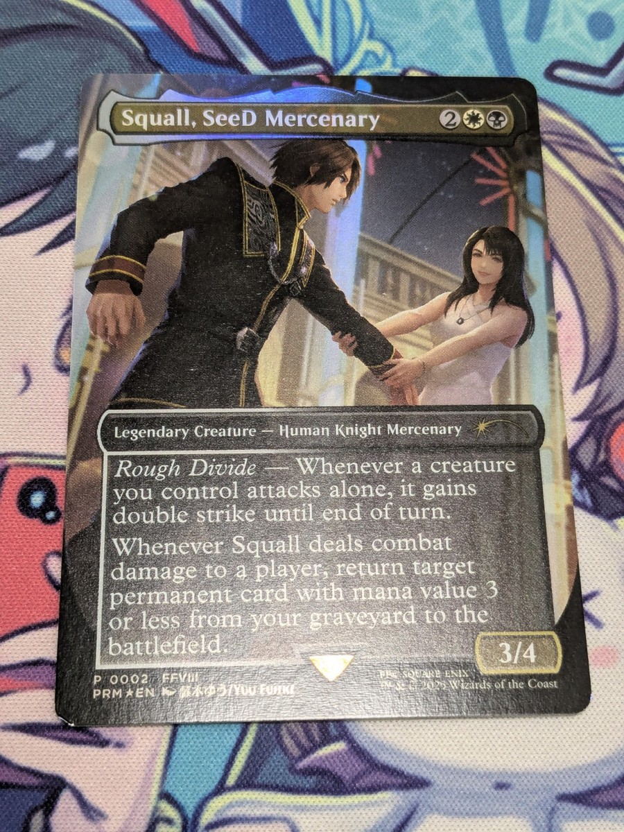 MTG SeeDの傭兵、スコール プロモカード FOIL FFコラボ 英語 SeeDの